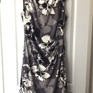 Ralph Lauren size 14 Black and White Dress